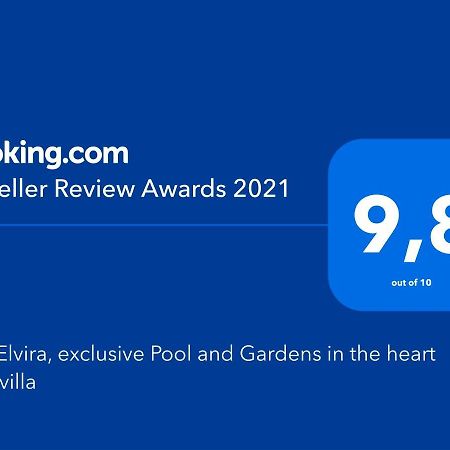 Villa Elvira, Exclusive Pool And Gardens In The Heart Of Sevilla Extérieur photo